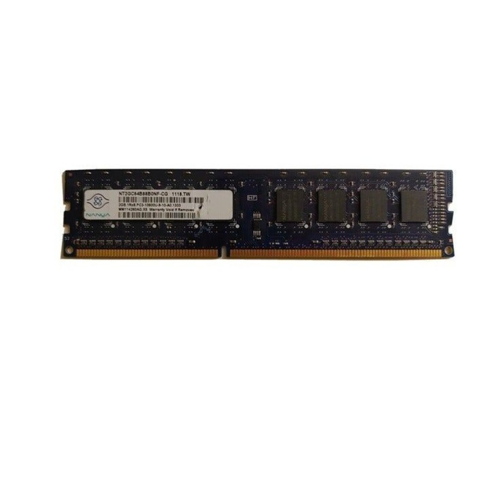 Used - Nanya 2GB DDR3 1Rx8 PC3 10600U 1333MHz 240-PIN - NT2GC64B88B0NF-CG